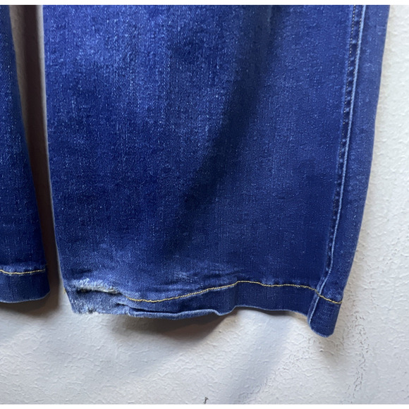 Spanx Womens Flare Jeans large Midnight Shade Stretch Denim Slimming 20327R - Picture 5 of 14